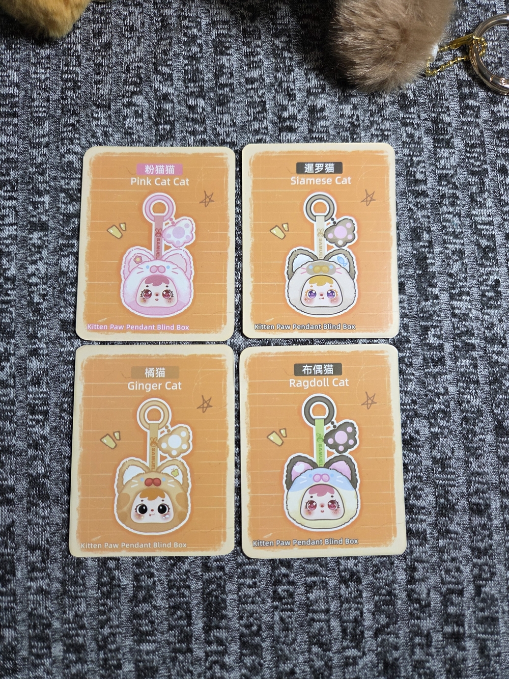 Samuel Kitten Paws Keychains - Picture 16 of 16